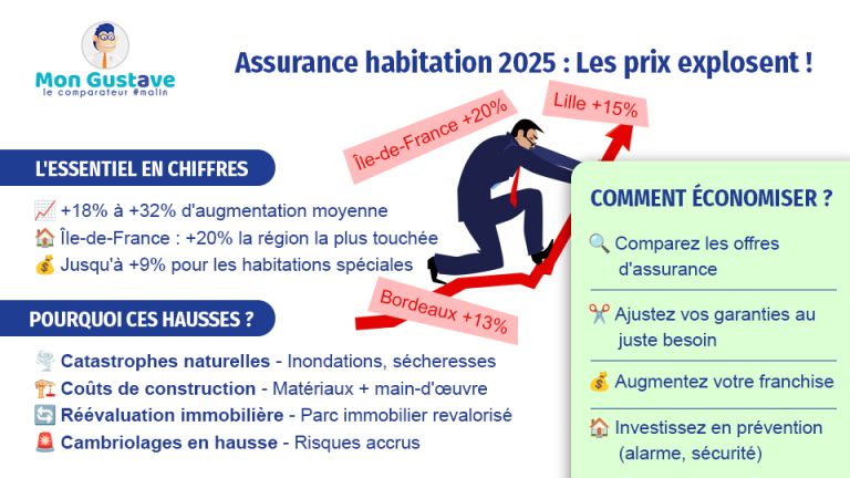 découvrez pourquoi l'assurance habitation augmente de 15% dans certaines régions et quelles zones sont les plus impactées par cette hausse.