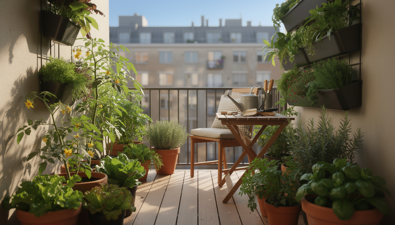 découvrez comment créer un potager urbain sur votre balcon pour cultiver facilement vos propres légumes et herbes aromatiques, même en espace restreint.