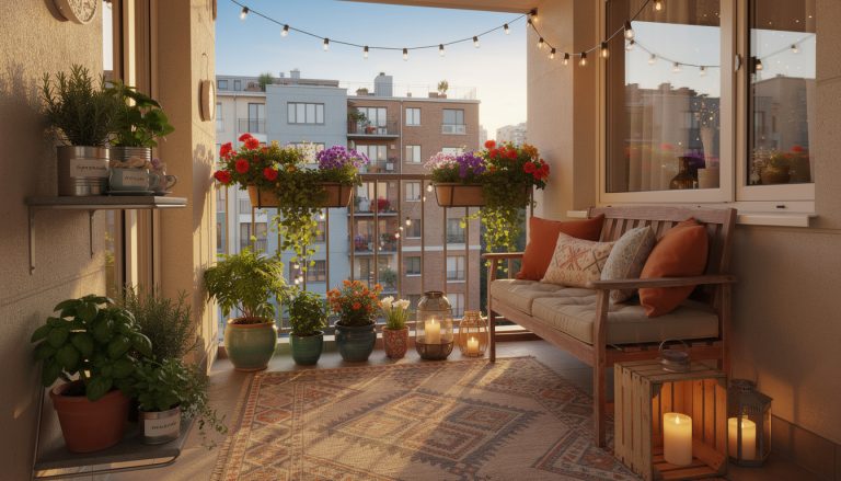 découvrez des idées originales et créatives pour transformer votre balcon en ville en un espace convivial et agréable, plein de vie et de charme.